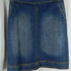BODEN denim skirt